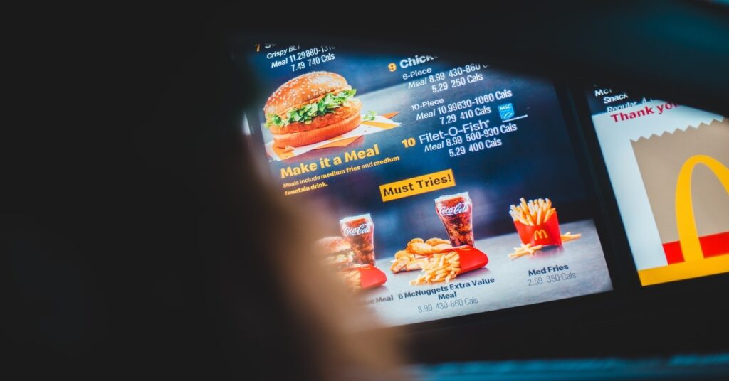 menu board