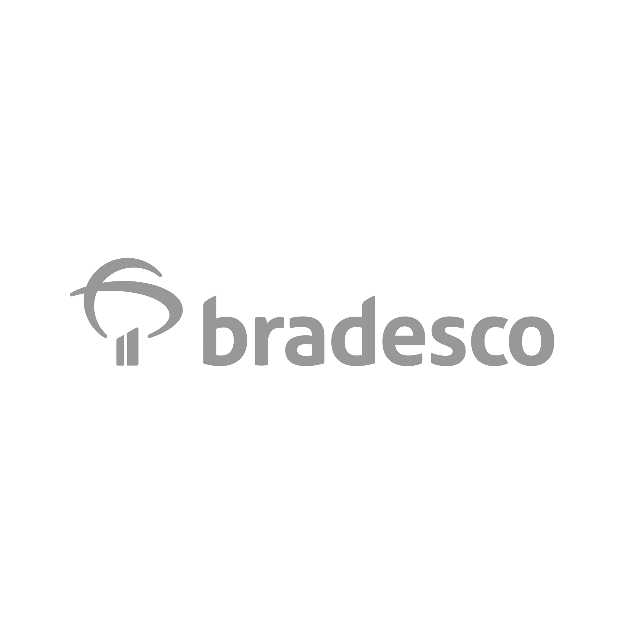 Financeiro - bradesco cinza